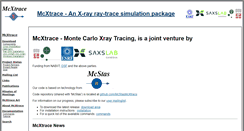 Desktop Screenshot of mcxtrace.org